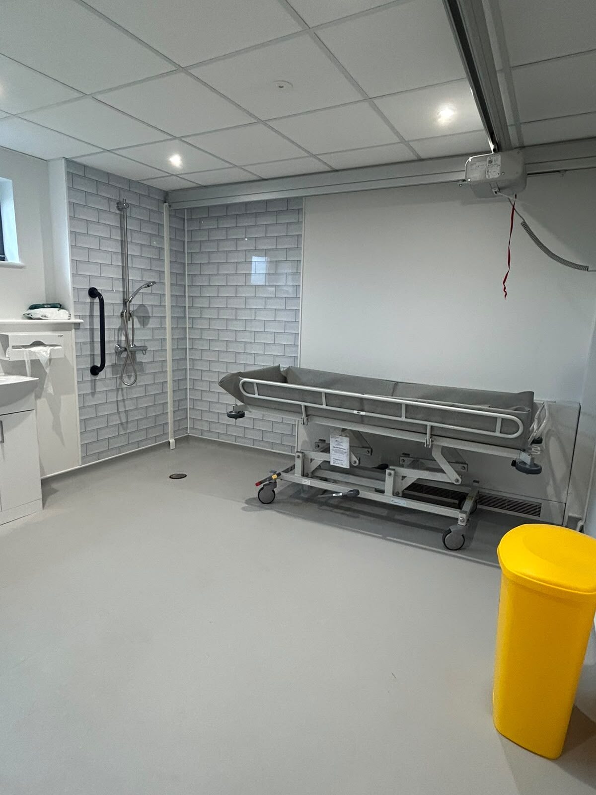 Accessible Bathroom with Hoist in Hebburn